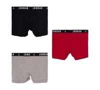 Jordan Boxer 'FLIGHT Cotton Core Boxer Briefs' grigio sfumato / rosso / nero / bianco, Taglia S