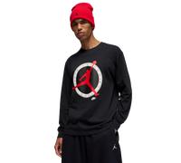 Jordan LONGSLEEVE CREW men Longsleeves black in taglia:XL