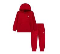 Completo Sportivo per Neonati Jordan MJ Brklyn Fleecec Pullover Set Rosso 2 P