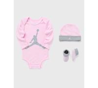 Jordan Set 'JUMPMAN' grigio / rosa, Taglia 68-80