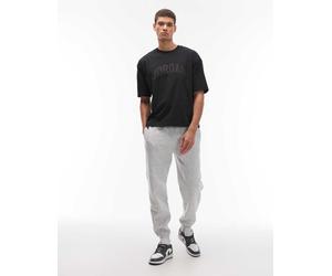 Jordan - Joggers in pile con fondo elasticizzato grigi-Grigio S