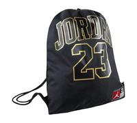 JORDAN Jordan 9A0757-K5X Sacca da palestra JERSEY SACK, nero/oro, F, nero/oro, F