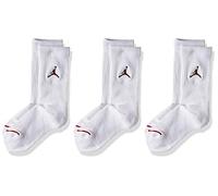 Nike Calzini Jordan Bambini Rosso/Bianco Taglia 35-37,5