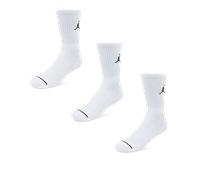 Jordan Kids Ankle No Slip 3 Pack Unisex - Calze Bianco - Taglia 43 - 46 White 43 - 46