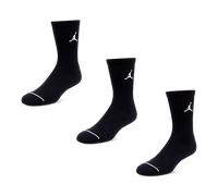 Jordan Kids Ankle No Slip 3 Pack Unisex - Calze Nero - Taglia 39 - 42 Black 39 - 42