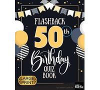 Jordan Lamb Flashback 50th Birthday Quiz Book Large Print (Tascabile)