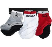 JORDAN LEGACY INFANT/TODDLER ANKLE 6PK Socks multi|red in taglia:Age 1-2 | EU 74-92