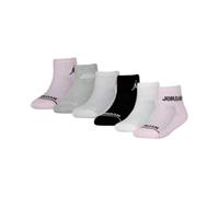 Jordan Legend Ank 6P Calzini per bambine Pink Foam 7/9 anni