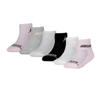 Jordan Legend Ank 6P Calzini per bambine Pink Foam 7/9 anni