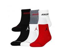 Jordan Legend Ankle 6Pk Calzini per bambino Gym Red(Black) 4/5 anni