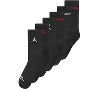 Jordan Legend Crew 6Pk Calzini per bambino Black 5/7 anni
