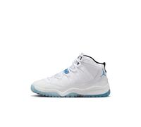 Jordan Little Kid's 11 Retro 'Legend Blue' (378039 104), Bianco/Legend Blue-nero, 34 EU