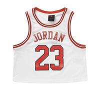 Jordan - Maglia Crop Essenziale - - Sport - Donna - Bianco - L
