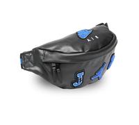 Jordan Marsupio Borough Varsity,One Size, Nero, MA9064 (Nero/Blu)