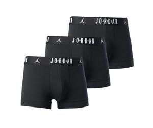 Jordan Mens Confezione 3 Pezzi Boxer Uomo Nero