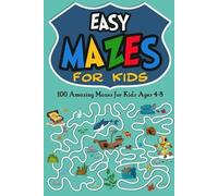 Jordan Milles Easy Mazes for Kids (Tascabile) Activity Books