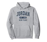 Jordan New York NY, design vintage per sport atletici Felpa con Cappuccio