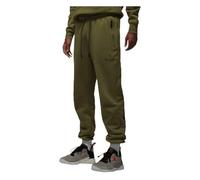 Jordan - Pantaloni Tuta M J 23E FLC Pant in Cotone, Verde Oliva (S)