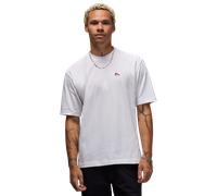 Jordan Patch Uomo - Magliette Bianco - Taglia M - Jersey di cotone White M