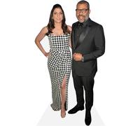 Jordan Peele And Chelsea Peretti (Duo 2) Mini ritaglio di celebrità