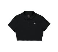 Jordan - Polo Corta a Costine - - Sport - Donna - Nero - S