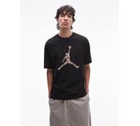 Jordan - Real Tree - T-shirt nera con grafica-Nero M