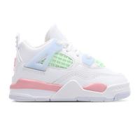 Jordan Retro 4 Neonato - Sneakers Bianco - Taglia 23.5 - Pelle White 23.5