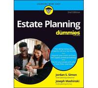Jordan S. Simon Joseph Mashinski Estate Planning For Dummies (Tascabile)