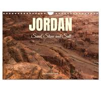 Jordan Sand, Stone and Salt (Wall Calendar 2027 DIN A4 landscape), CALVENDO 12 Month Wall Calendar: The elements of nature