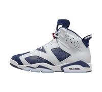 Jordan Scarpe da uomo 6 Retro Olympic White/Varsity Red (CT8529 164), Bianco/Rosso Varsity, 41.5 EU