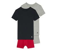 Jordan Set di biancheria grigio / rosso / nero / bianco Bambini Jordan 152