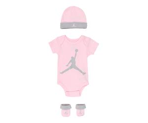 Jordan Set grigio / rosa Bambini Jordan 68-80