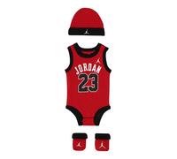 Jordan Set rosso / nero / bianco Bambini Jordan 68-80 rosso / nero / bianco