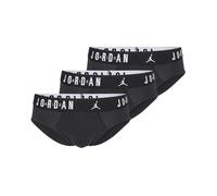 Jordan - Slip Confezione da 3 Pezzi da Uomo Flight Cotton Hip Brief, Nero Cod...