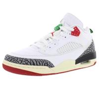 Jordan Spizike Low SE - Bianco/Rosso Varsity - Nero-Vela