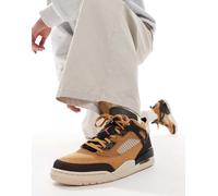 Jordan - Spizike - Sneakers basse color cuoio e nero-Marrone MW 7