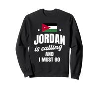 Jordan sta chiamando e devo andare Funny Jordan Travel Wear Felpa