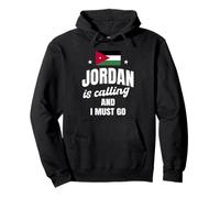 Jordan sta chiamando e devo andare Funny Jordan Travel Wear Felpa con Cappuccio