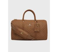 Jordan SUEDE MONOGRAM DUFFLE L men Duffle Bags & Weekender brown in taglia:ONE SIZE