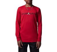 Jordan T-Shirt da Ragazzi Manica Lunga Baseline Rossa Taglia L (147-158 CM) Codice 95D668-R78 Rosso