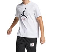 Jordan T-shirt da Uomo Jumpman Flight Bianca Taglia L Codice AO0664-100 Bianco