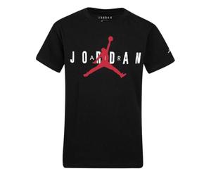Jordan T-Shirt Manica Corta Jumpman Graphic 16 Years Nero