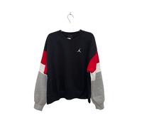 JORDAN tg S FELPA GIROCOLLO MAGLIONE PULLOVER COLORBLOCK SPORT VESTIBILITÀ AM...