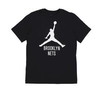 Jordan, ,Tops ,Uomo ,Nero ,2XL Magliette Brooklyn Nets Basketball Nera