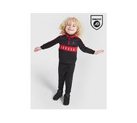 Jordan Tuta Completa Poliestere 1/4 Zip Neonati, Nero 18-24M