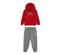 Jordan Tuta da jogging grigio sfumato / rosso / nero / bianco Bambini Jordan 80-86 grigio sfumato / rosso / nero / bianco
