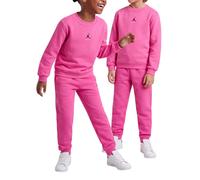 Jordan - Tuta Girocollo da Bambina Brooklyn Fleece, Rosa Codice 35G142-APR - 9B