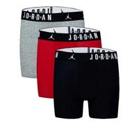 Jordan Boxer 'FLIGHT Cotton Core Boxer Briefs' grigio sfumato / rosso / nero / bianco, Taglia S