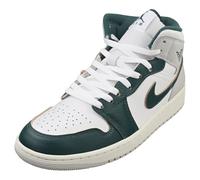 Jordan Uomo 1 Mid SE Bianco/Verde ossidato Vela (FQ7720 103), Bianco/Verde ossidato - vela, 45 EU