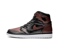 Jordan W Air 1 Hi Og (Black/Black-MTLC Rose Gold 9.5W)